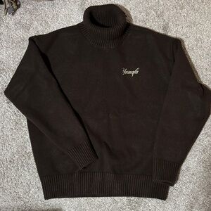 Brown Youngla Signature Turtleneck